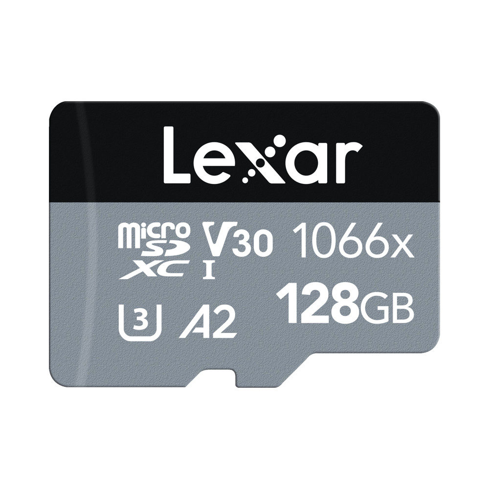 Lexar microSDXC 128 GB zilver Plus UHS-1 128GB V30 