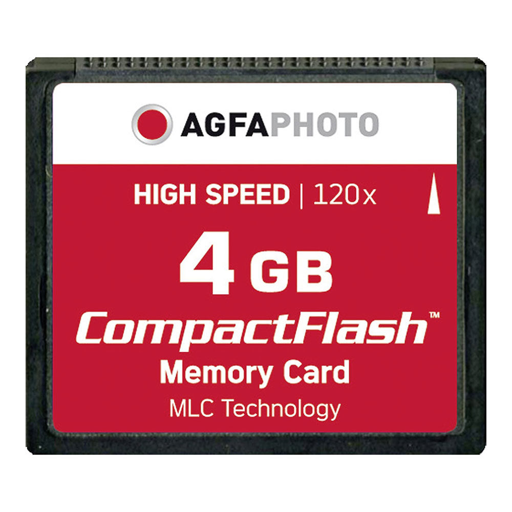 AgfaPhoto Compact Flash Card  4 GB HighSpeed 120x