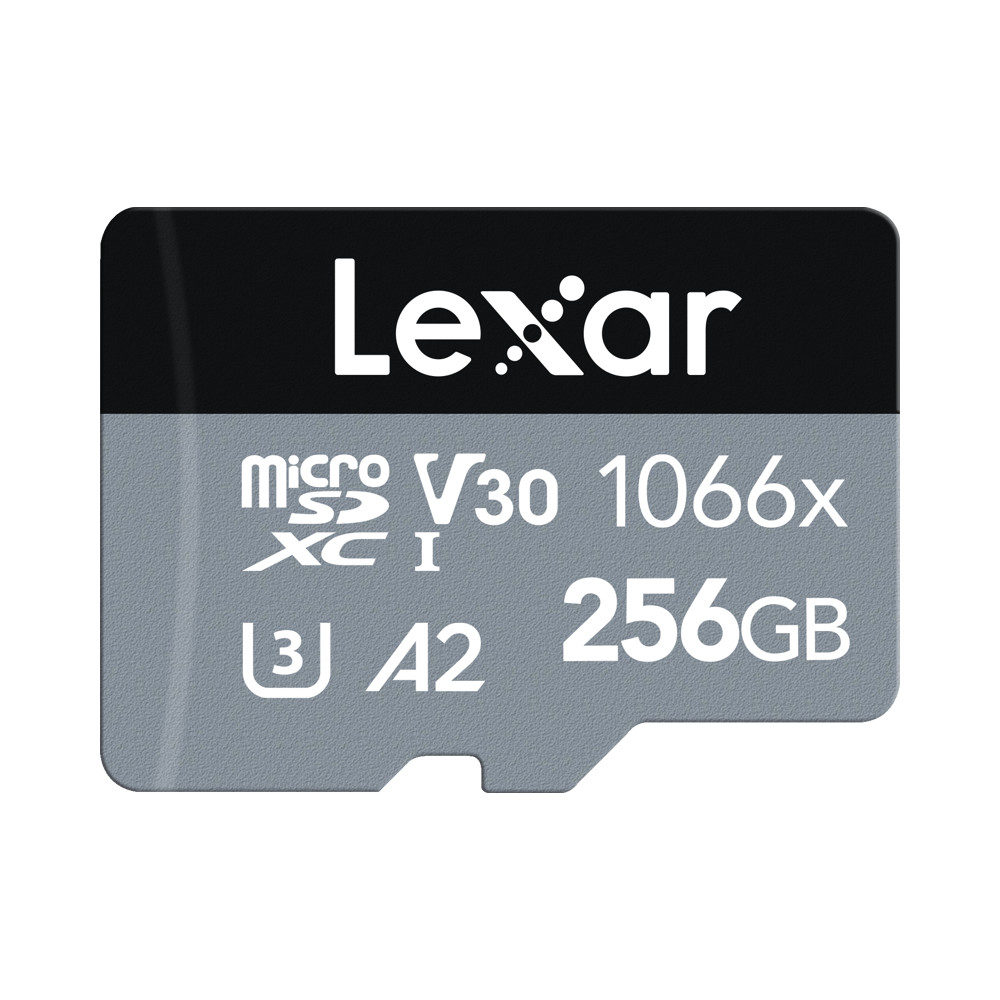 Lexar microSDXC 256 GB zilver Plus UHS-1 256GB V30