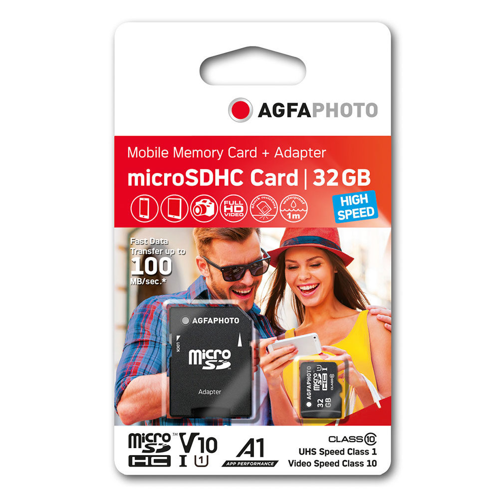 Agfaphoto 32 GB microSDHC-Card 