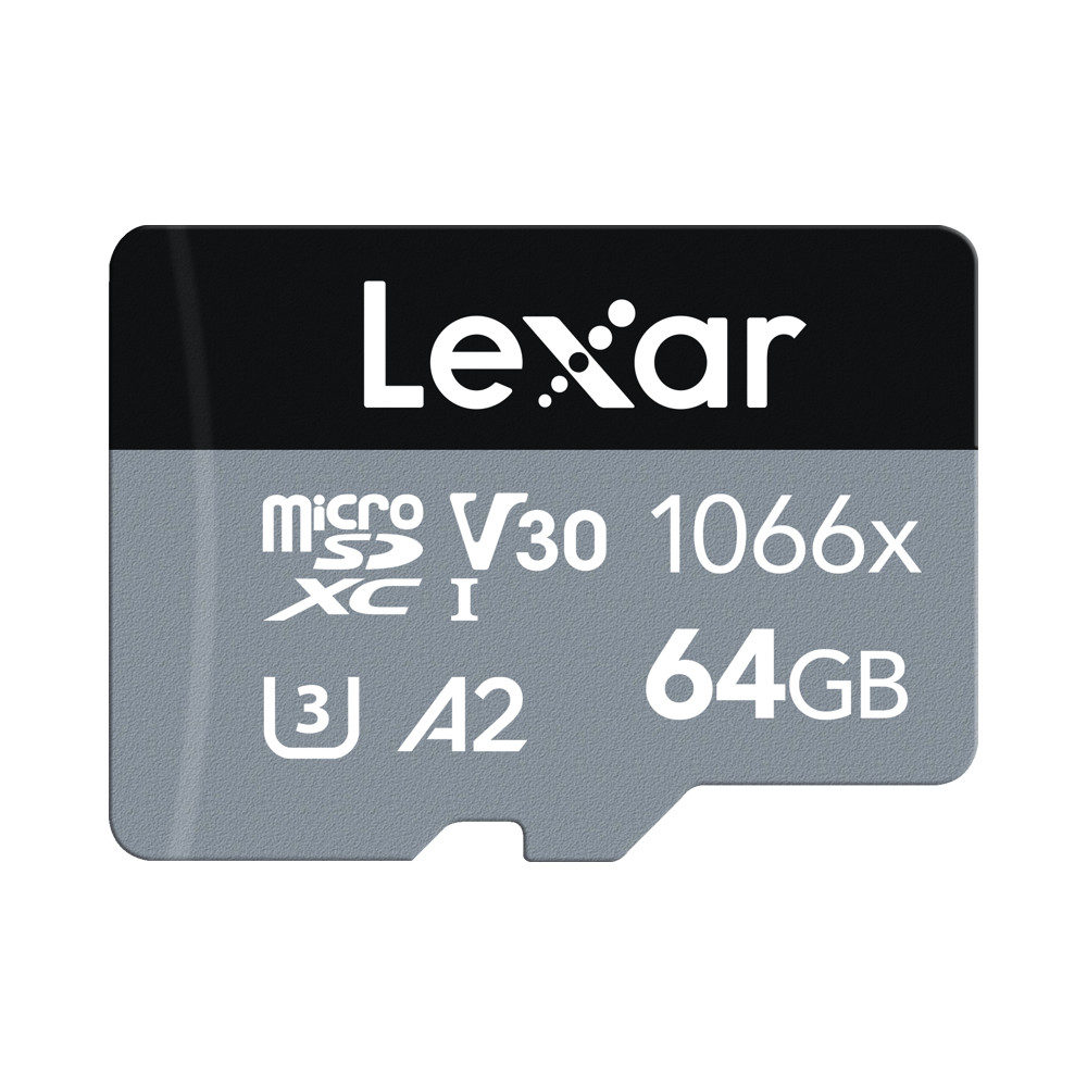 Lexar microSDXC 64 GB zilver Plus UHS-1 128GB V30 