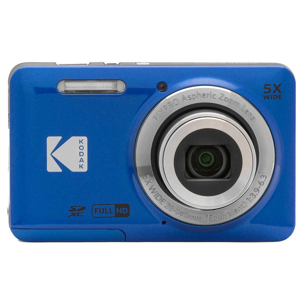  Kodak FZ55, 5x Zoom camera blauw incl. 32GB