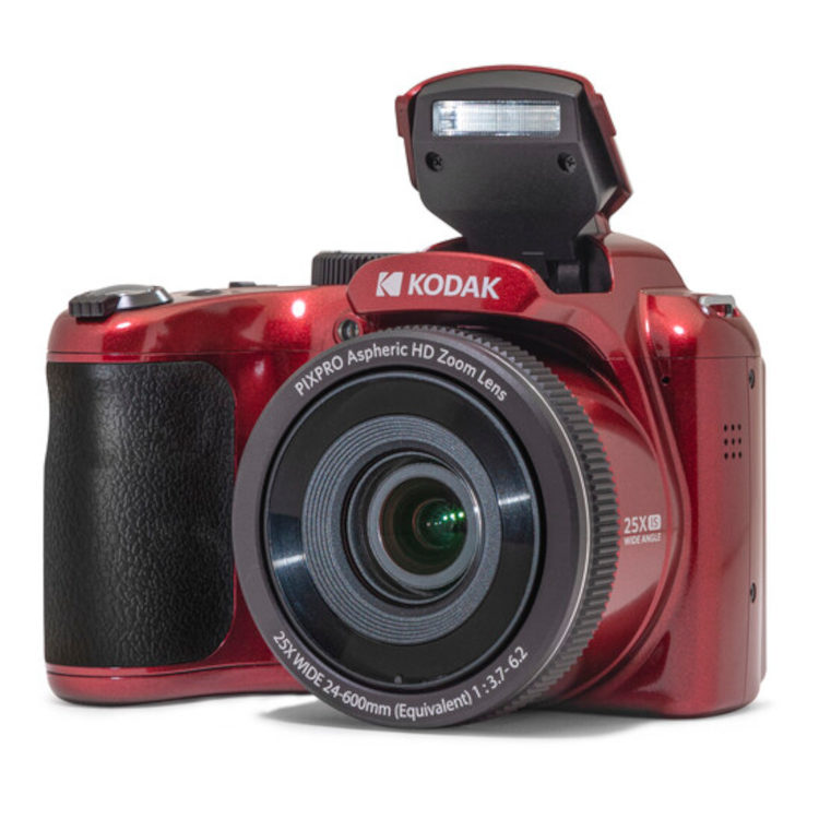 Kodak Pixpro AZ255 25x zoom camera rood